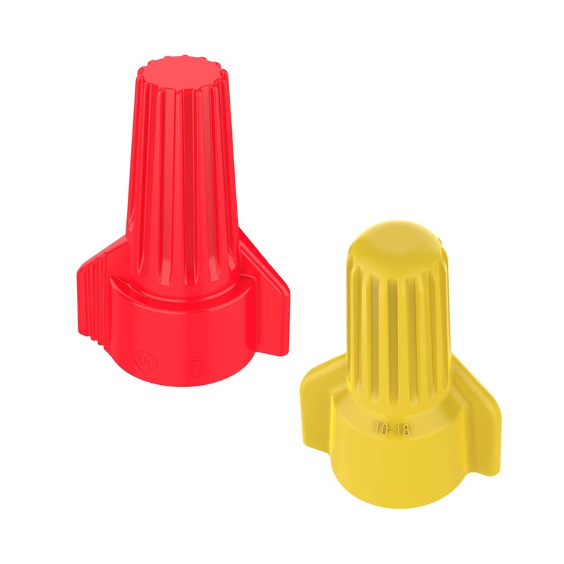 Ideal Industries IDEAL Electrical 30-5152J WingTwist Assorted Red and Yellow Wire Connectors (150 Pack) - Image 2